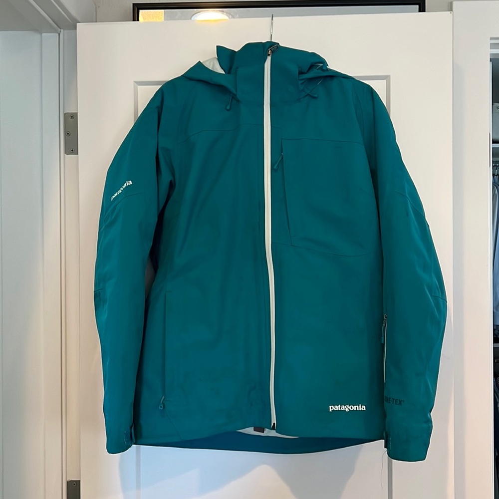 Patagonia Ski Jacket Sz L teal